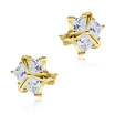 Exquisite CZ Stone Silver Ear Stud STS-5078